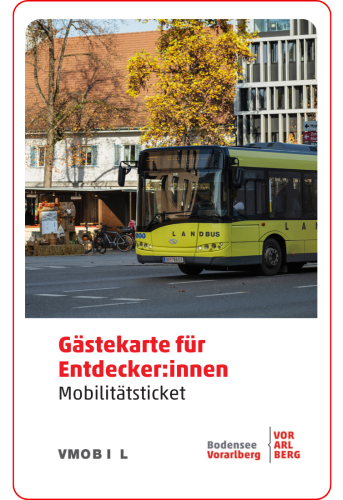 Gästekarte für Entdecker:innen Gästekarte für Entdecker:innen